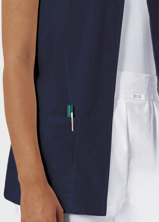 Cherokee Women's Two Pocket Button Front Nurse Vest