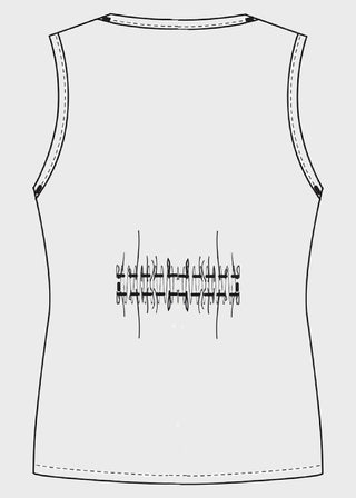 Cherokee Womens White Four Button Front Vest