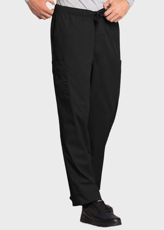 Cherokee Workwear Men's Drawstring Cargo Scrub Pant