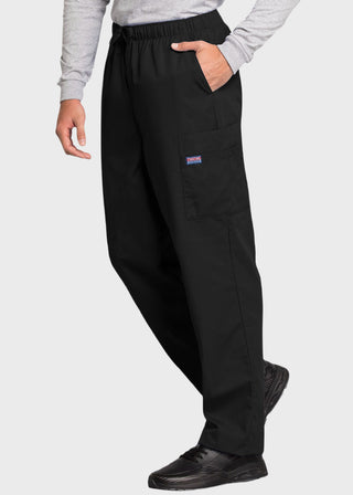Cherokee Workwear Men's Drawstring Cargo Tall Scrub Pant