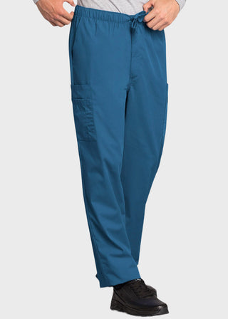 Cherokee Workwear Men's Drawstring Cargo Tall Scrub Pant