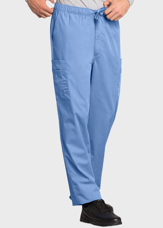 Cherokee Workwear Men's Drawstring Cargo Tall Scrub Pant