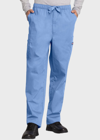 Cherokee Workwear Men's Drawstring Cargo Scrub Pant