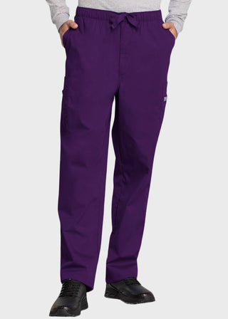 Cherokee Workwear Men's Drawstring Cargo Scrub Pant