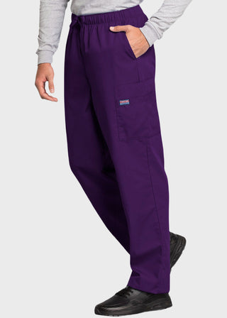 Cherokee Workwear Men's Drawstring Cargo Scrub Pant