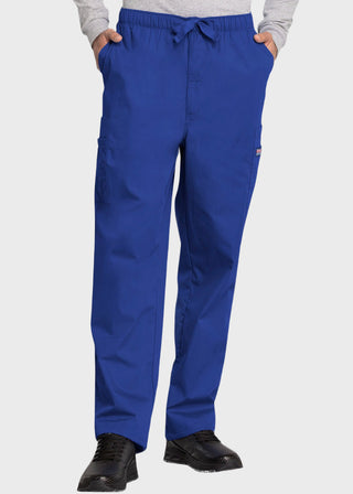Cherokee Workwear Men's Drawstring Cargo Scrub Pant
