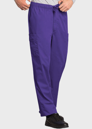 Cherokee Workwear Men's Drawstring Cargo Scrub Pant