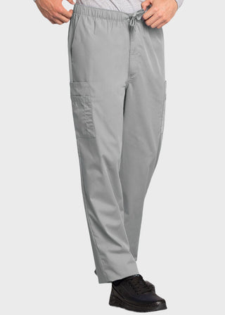 Cherokee Workwear Men's Drawstring Cargo Scrub Pant
