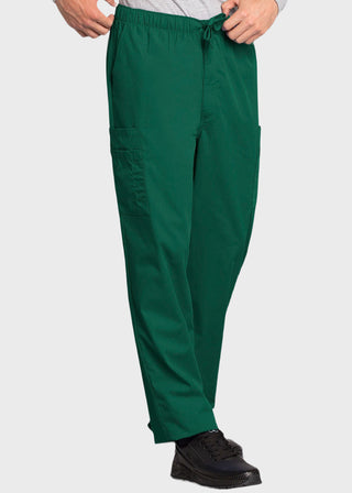 Cherokee Workwear Men's Drawstring Cargo Scrub Pant