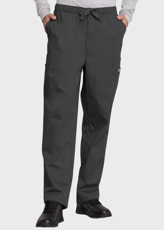 Cherokee Workwear Men's Drawstring Cargo Scrub Pant