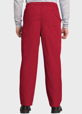 Cherokee Workwear Men's Drawstring Cargo Scrub Pant