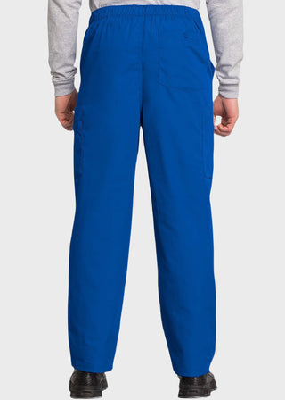 Cherokee Workwear Men's Drawstring Cargo Petite Scrub Pant