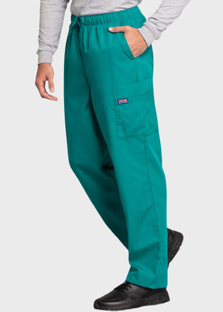 Cherokee Workwear Men's Drawstring Cargo Scrub Pant