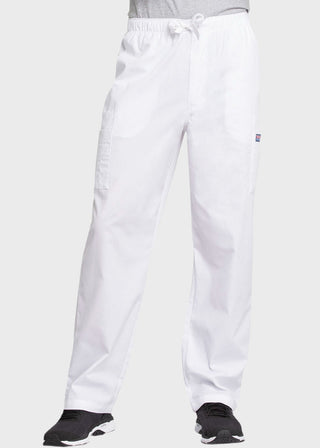 Cherokee Workwear Men's Drawstring Cargo Petite Scrub Pant