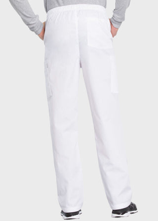 Cherokee Workwear Men's Drawstring Cargo Petite Scrub Pant