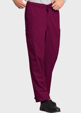 Cherokee Workwear Men's Drawstring Cargo Scrub Pant