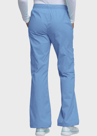 Cherokee WorkWear Women's Straight Leg Petite Scrub Pants