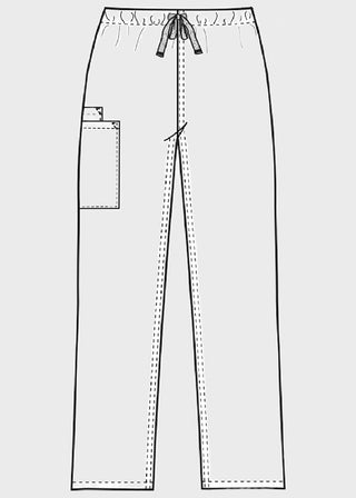 Cherokee Workwear Unisex Tall Drawstring Medical Scrub Pants