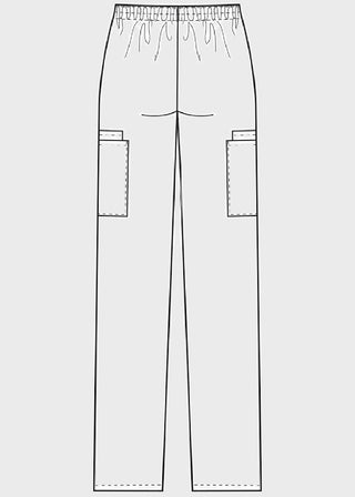 Cherokee Workwear Women Four Pockets Cargo Pants