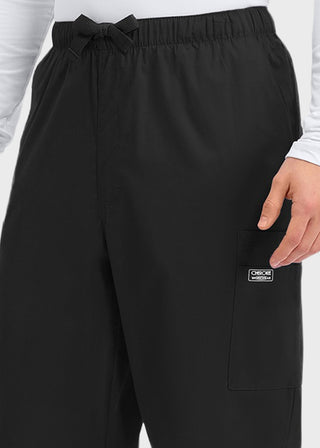 Cherokee WorkWear Men Natural Rise Drawstring Pants