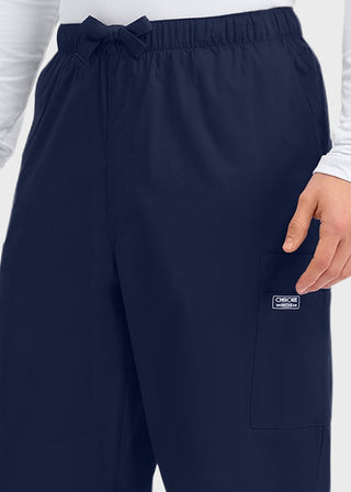 Cherokee WorkWear Men Natural Rise Drawstring Pants