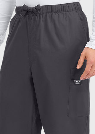 Cherokee WorkWear Men Natural Rise Drawstring Pants