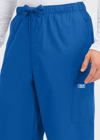 Cherokee WorkWear Men Natural Rise Drawstring Pants