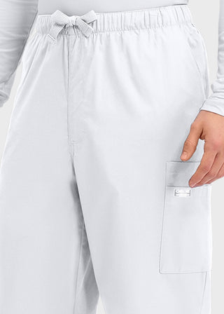 Cherokee WorkWear Men Natural Rise Drawstring Pants