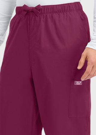 Cherokee WorkWear Men Natural Rise Drawstring Pants