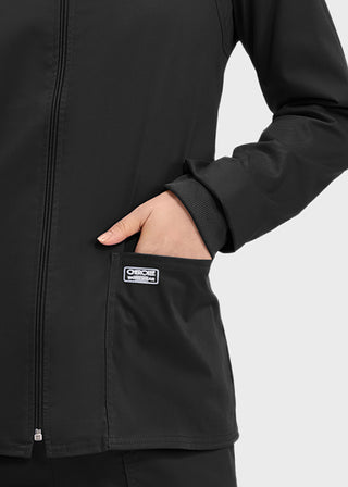 Cherokee Workwear Women's Zip Front Warm Up Jacket