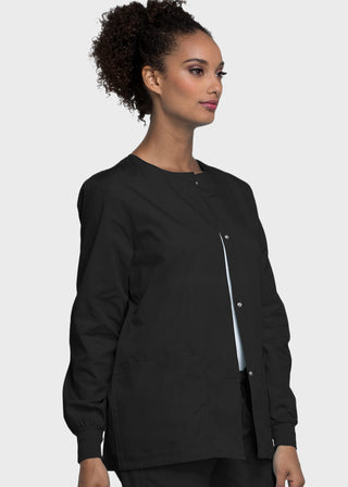 Cherokee Workwear Womens Warm-Up Scrub Jacket