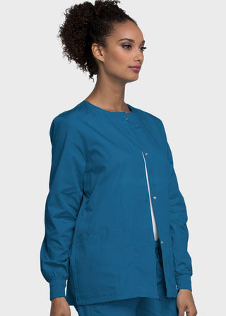 Cherokee Workwear Womens Warm-Up Scrub Jacket