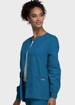 Cherokee Workwear Womens Warm-Up Scrub Jacket