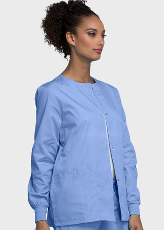Cherokee Workwear Womens Warm-Up Scrub Jacket