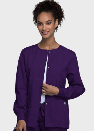 Cherokee Workwear Womens Warm-Up Scrub Jacket