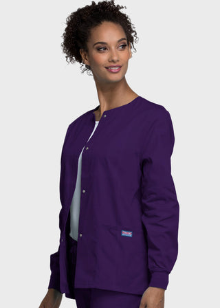 Cherokee Workwear Womens Warm-Up Scrub Jacket