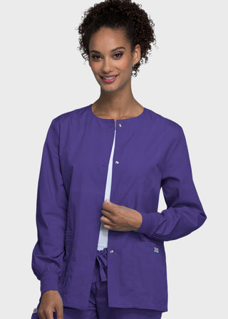 Cherokee Workwear Womens Warm-Up Scrub Jacket