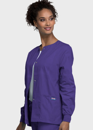 Cherokee Workwear Womens Warm-Up Scrub Jacket
