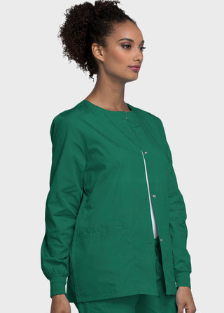 Cherokee Workwear Womens Warm-Up Scrub Jacket