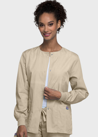 Cherokee Workwear Womens Warm-Up Scrub Jacket