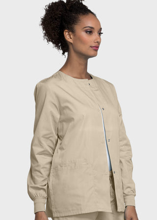 Cherokee Workwear Womens Warm-Up Scrub Jacket