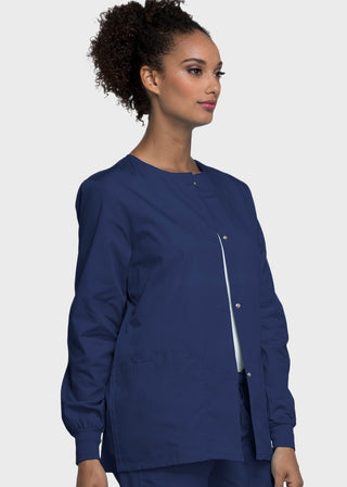 Cherokee Workwear Womens Warm-Up Scrub Jacket