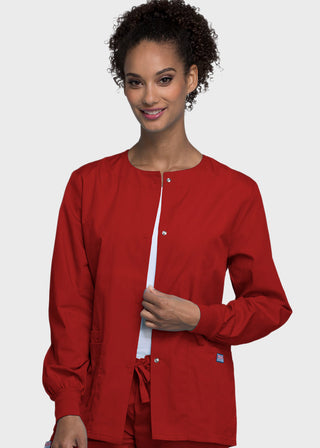 Cherokee Workwear Womens Warm-Up Scrub Jacket