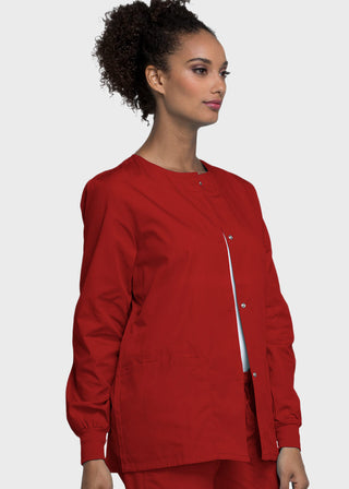 Cherokee Workwear Womens Warm-Up Scrub Jacket