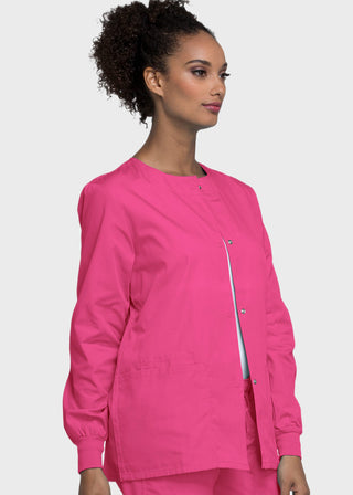 Cherokee Workwear Womens Warm-Up Scrub Jacket
