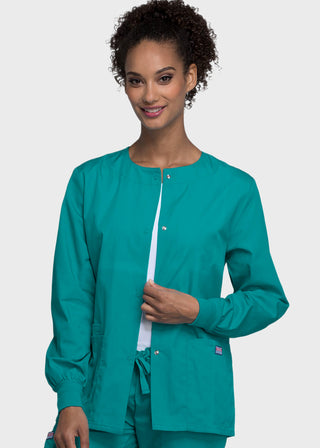 Cherokee Workwear Womens Warm-Up Scrub Jacket