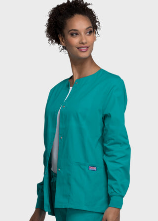 Cherokee Workwear Womens Warm-Up Scrub Jacket