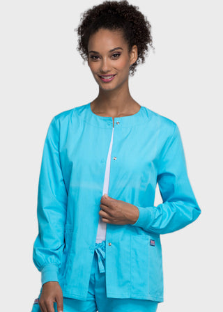 Cherokee Workwear Womens Warm-Up Scrub Jacket