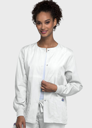 Cherokee Workwear Womens Warm-Up Scrub Jacket