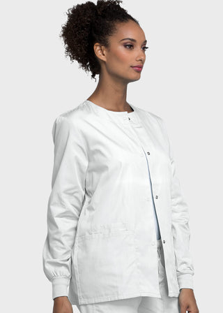 Cherokee Workwear Womens Warm-Up Scrub Jacket